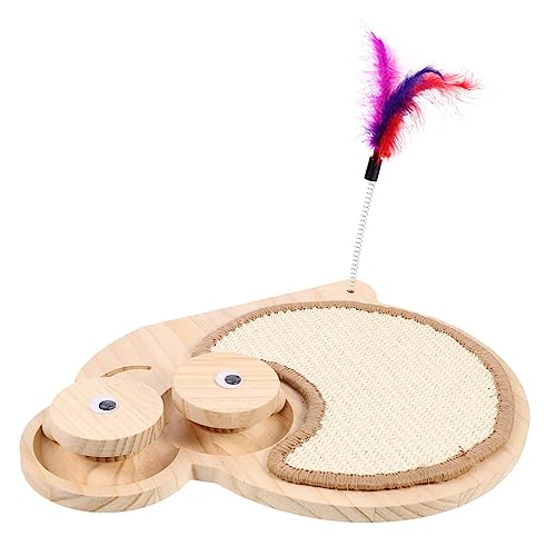 LIOOBO Sisal Katzenkratzbaum Bodenabzieher Für Haustiere Katzenspielzeug Katzenball Teppiche Katzenunterlagen Kätzchenspielzeug Katzen Drehteller Katzen Drehtellerspielzeug LIOOBO Sisal Katzenkratzbaum Bodenabzieher Für Haustiere Katzenspielzeug Katzenball Teppiche Katzenunterlagen Kätzchenspielzeug Katzen Drehteller Katzen Drehtellerspielzeug von LIOOBO