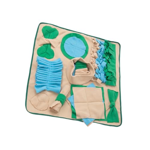 LIOOBO Snuffle Mat für Hunde Interaktive Futtermatte zum Langsamen Fressen Fördert Schnüffelfähigkeit Geeignet für Kleine bis Große Hunde Farbenfrohes Design zur Beschäftigung und LIOOBO Snuffle Mat für Hunde Interaktive Futtermatte zum Langsamen Fressen Fördert Schnüffelfähigkeit Geeignet für Kleine bis Große Hunde Farbenfrohes Design zur Beschäftigung und von LIOOBO