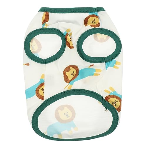 LIOOBO Sommerhundkleid für Kleidung Hündchen Hunde-Outfit Party Outdoor-Haustierweste Welpenhemd Hundeshirt Katze Weste Heimtierbedarf Baumwolle Polyester LIOOBO Sommerhundkleid für Kleidung Hündchen Hunde-Outfit Party Outdoor-Haustierweste Welpenhemd Hundeshirt Katze Weste Heimtierbedarf Baumwolle Polyester von LIOOBO