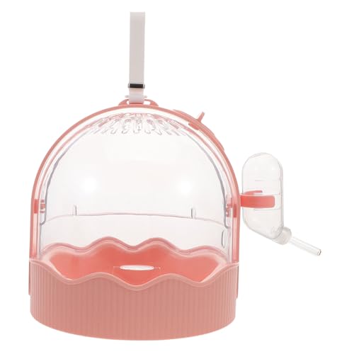 LIOOBO Portable Hamster Reise-transportkäfig Für Kleine Haustiere Tragbare Transportbox Für Zwerghamster Meerschweinchen Und Blumenmurmeltier Für Und Outdoor-aktivitäten von LIOOBO