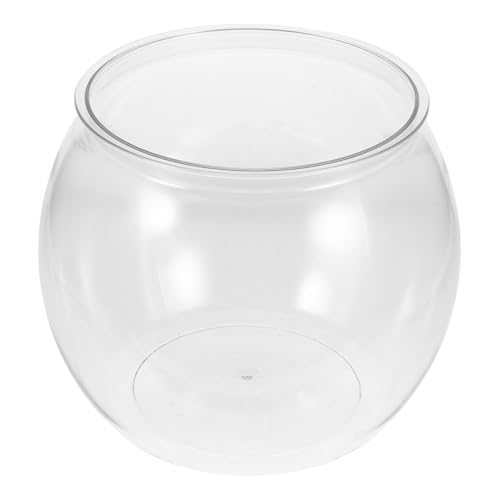 LIOOBO Transparenter Aquariumtank Multifunktionaler Desktop Goldfischtank für und Wohnräume Stilvolles Deko Element mit Langlebigem Design für Fische und Pflanzen von LIOOBO