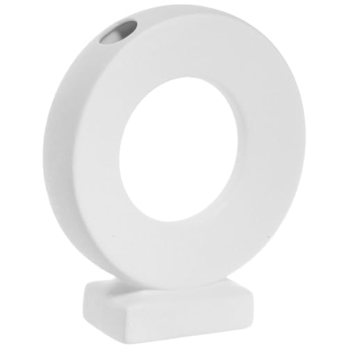 LIOOBO Vasenverzierungen Aus Keramik Wohnkultur Für Für Wohnzimmer Süße Vase Runde Vase Porzellan Dekoration Vase Für Blumenstrauß Cottage Decor Moderne Dekorative Vase Weiß LIOOBO Vasenverzierungen Aus Keramik Wohnkultur Für Für Wohnzimmer Süße Vase Runde Vase Porzellan Dekoration Vase Für Blumenstrauß Cottage Decor Moderne Dekorative Vase Weiß von LIOOBO