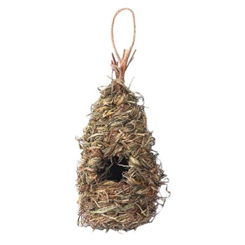 LIOOBO Vogelnestdekorationen im Freien Vogelhäuschen für den Garten handgewebtes Vogelnest Gartenvogel Vogelhäuschen für draußen Strohvogelhäuser für draußen Vogelnest aus Stroh Gras LIOOBO Vogelnestdekorationen im Freien Vogelhäuschen für den Garten handgewebtes Vogelnest Gartenvogel Vogelhäuschen für draußen Strohvogelhäuser für draußen Vogelnest aus Stroh Gras von LIOOBO