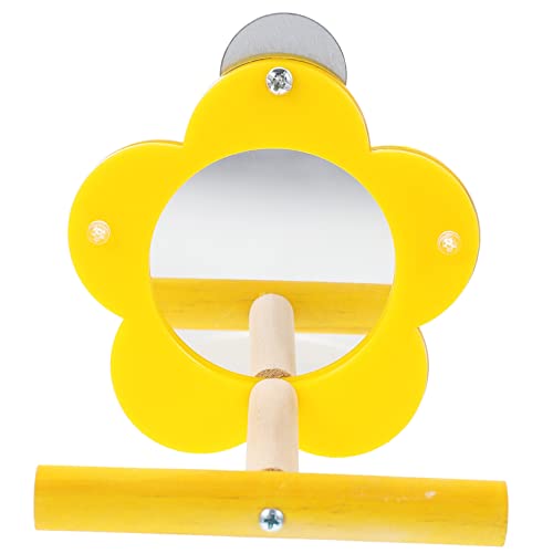 LIOOBO Vogelspiegelständer Sittichspielzeug Papageienstange Papageienspielzeug Vogelspielzeug Vogelspielständer Sittichstange Papageienständer Papageienzubehör Zufällige Farbe LIOOBO Vogelspiegelständer Sittichspielzeug Papageienstange Papageienspielzeug Vogelspielzeug Vogelspielständer Sittichstange Papageienständer Papageienzubehör Zufällige Farbe von LIOOBO