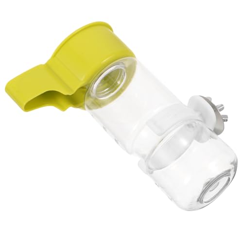 LIOOBO Vogeltrinker Automatisch Vogelfutter Papagei Vogelwasserfuttermittel Für Käfig Haustier Vogel Flasche Brunnen Wasserspender Abs Taube Hamster Wachteltrinker Ratte Plastik von LIOOBO