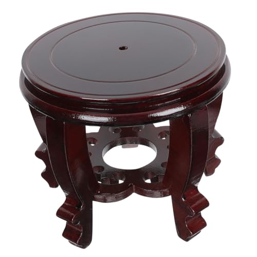LIOOBO Vollheizungs Pflanzgefäß Mit Ständer Großer Ornamenthalter Randloser Sockel Fischtank Licht Aquarium Treibholztank Für Fischkistentanks Rattan Blumentopf Statue von LIOOBO