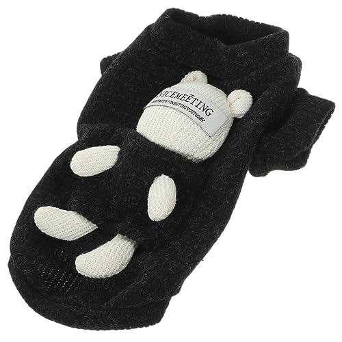 LIOOBO Warmer Haustierpullover Körperpflege Kalte Hundekleidung Hunde-Outfit Plaid Warmer Hundemantel Vlies für Winter hundemantel Bequeme Hundekleidung Winterhundkostüm Baumwolle Schwarz LIOOBO Warmer Haustierpullover Körperpflege Kalte Hundekleidung Hunde-Outfit Plaid Warmer Hundemantel Vlies für Winter hundemantel Bequeme Hundekleidung Winterhundkostüm Baumwolle Schwarz von LIOOBO