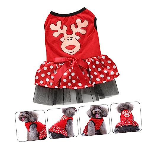 LIOOBO Weihnachtskleid -Haustierkostüm Hund Weihnachten Hundekleid Weihnachtshaustierrock Weihnachts-Haustier-Outfit Outfits UPS Weihnachtshaustierkleid Weihnachtshunderock Polyester rot LIOOBO Weihnachtskleid -Haustierkostüm Hund Weihnachten Hundekleid Weihnachtshaustierrock Weihnachts-Haustier-Outfit Outfits UPS Weihnachtshaustierkleid Weihnachtshunderock Polyester rot von LIOOBO
