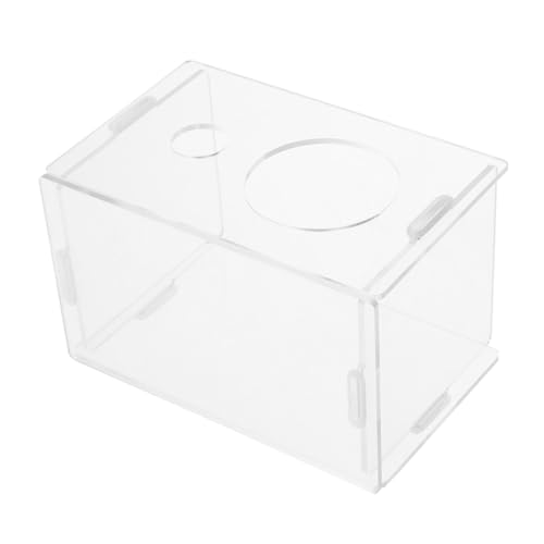 LIOOBO für Kleine Tiere Sandbad Box für Hamster und Zwerghamster für Zuhause oder Reisen von LIOOBO