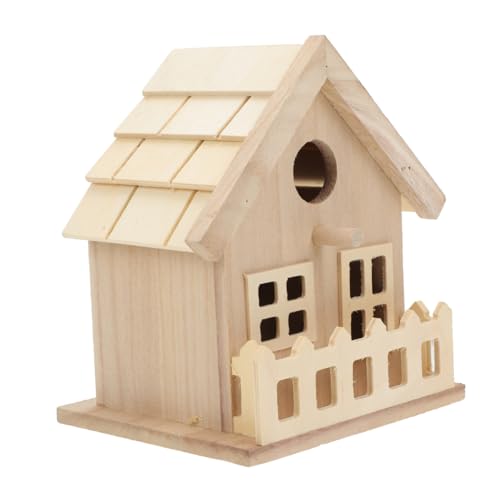 LIOOBO -vogelhaus Mit Kreativem Design Für Garten Hängendes Nistkasten Für Vögel Wetterfest Und Für Wildvögel Und Vogelbeobachtung LIOOBO -vogelhaus Mit Kreativem Design Für Garten Hängendes Nistkasten Für Vögel Wetterfest Und Für Wildvögel Und Vogelbeobachtung von LIOOBO