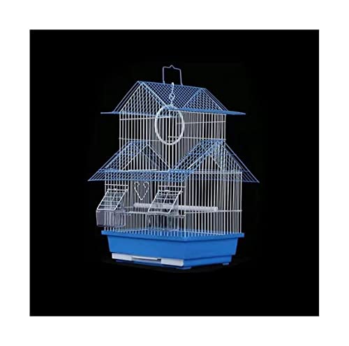 Tragbare Vogelkäfige Metall Vogelhaus Erhöhung Vogelhausträger Einfacher langlebiger Vogelkäfig für Hof Hinterhof von LIOONS