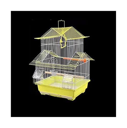 Tragbare Vogelkäfige Metall Vogelhaus Erhöhung Vogelhausträger Einfacher langlebiger Vogelkäfig für Hof Hinterhof von LIOONS