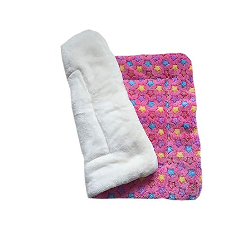 LissomPlume waschbare Sommerhaustiermatte Haustierdecke Hundedecke Katzendecke Tierdecke Hundebett - pink Stern 55*70 LissomPlume waschbare Sommerhaustiermatte Haustierdecke Hundedecke Katzendecke Tierdecke Hundebett - pink Stern 55*70 von LISSOMPLUME