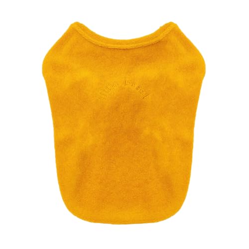 Little Beast Tanktop aus Baumwoll-Frottee, für Haustiere, Größe L, Orange von LITTLE BEAST