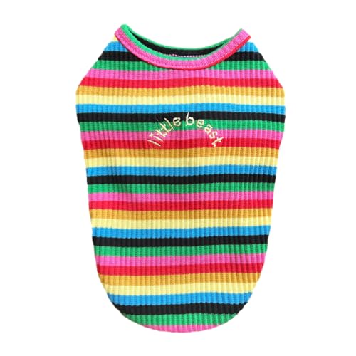 Little Beast Tanktop aus Baumwoll-Frottee für Haustiere, Party-Diva, Größe XL von LITTLE BEAST