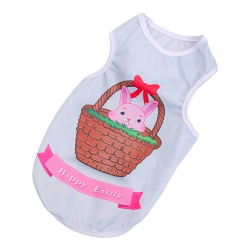 Oster-Hundeweste, Frohe Ostern, Hunde-Shirt, Hunde-T-Shirt, Oster-Haustier-Shirt, Welpen-Shirt, Haustier-T-Shirt von LIUANDS