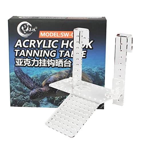 LIUASMUE Acryl Für Sonnenplattform Schildkröte Rampe Kletterleiter Ruhe Terrasse Fisch Für Tank Aquarium Für Tur Island Für Tank von LIUASMUE