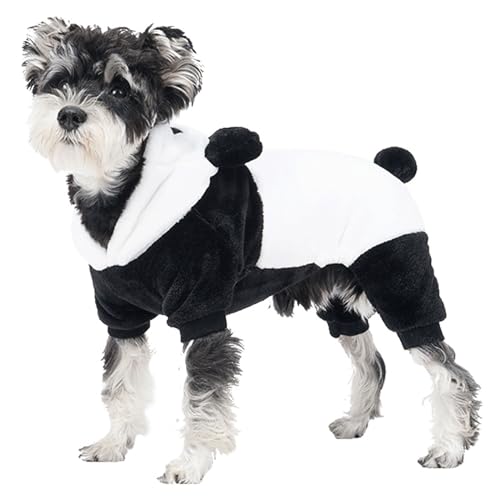 LIUASMUE Hunde Kapuzenpullover Für Mittelgroße Und Große Hunde Halloween Panda Motiv Hundebekleidung Frühlings Hundekleidung Für Hunde Outdoor Gebrauch Haustierkostüm Lustig von LIUASMUE