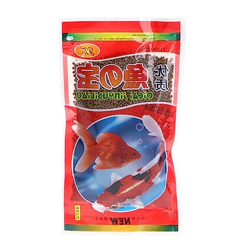 LIUASMUE Zierfischfutter Farbverstärkende Formel Schwimmende Pellets Für Goldfische Guppys Laternenfische 47 G Packung Aquarium Zubehör Süßwasser Zierpflanzen von LIUASMUE