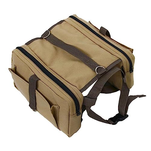 Verstellbare Welpentasche Weste Mit D-Ring Für Kleine Mittlere Hunde Welpentasche Outdoor Geschirr Rucksack Mit D-Ring Mini Für Carr Hund Rucksack Geschirr Große Rasse von LIUASMUE