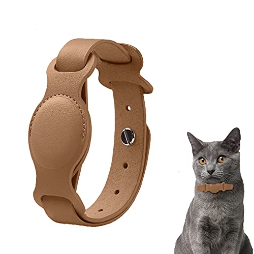 LIUBO Silikon-Schutzhülle für AirTag, Haustier-Halsband für Hunde/Katzen, mit AirTag-Schutzhülle, wirklich tropfsicher, staubdicht und kratzfest (S) von LIUBO