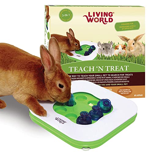 Living World 3in1 interaktives Spielzeug, für Kaninchen, Chinchillas, Meerschweinchen und Ratten von LIVING WORLD
