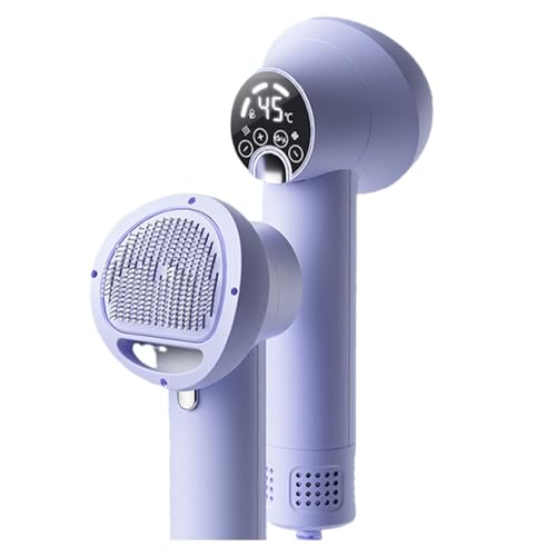 LIXSAZSE Intelligenter Haustier Haartrockner für effiziente Fellpflege, weniger Lärm und Ermüdung, ABS Katzenpflege Intelligenz, kleine Hundedusche, Hellviolett LIXSAZSE Intelligenter Haustier Haartrockner für effiziente Fellpflege, weniger Lärm und Ermüdung, ABS Katzenpflege Intelligenz, kleine Hundedusche, Hellviolett von LIXSAZSE