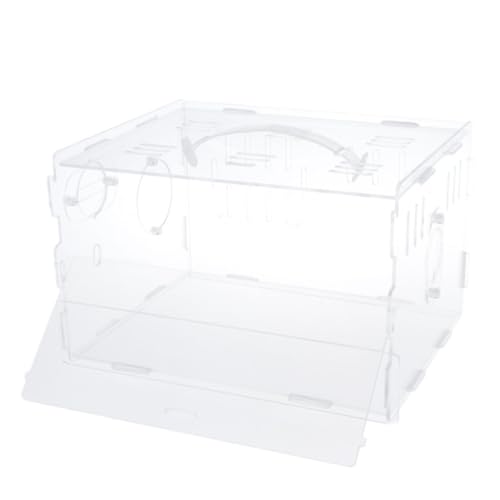 LIXSAZSE Kleines Haustierhaus, leicht, schafft EIN Komfortables Zuhause, volle Luftzirkulation, Acryl Hamsterkäfig LIXSAZSE Kleines Haustierhaus, leicht, schafft EIN Komfortables Zuhause, volle Luftzirkulation, Acryl Hamsterkäfig von LIXSAZSE