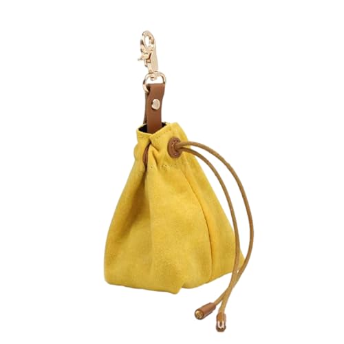 LIXSAZSE Leichte Leckerli Tasche für Hunde, durchdacht für Haustierbesitzer, leicht zu reinigen, Leckerli Tasche für Hunde, Leckerli Training, langlebig, Gelb, 1 LIXSAZSE Leichte Leckerli Tasche für Hunde, durchdacht für Haustierbesitzer, leicht zu reinigen, Leckerli Tasche für Hunde, Leckerli Training, langlebig, Gelb, 1 von LIXSAZSE