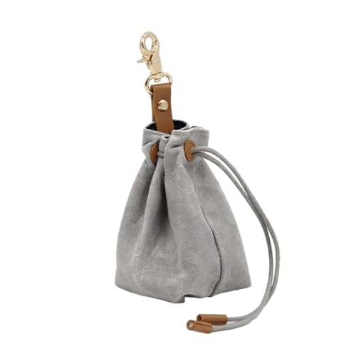 LIXSAZSE Leichte Leckerli Tasche für Hunde, durchdacht für Haustierbesitzer, leicht zu reinigen, Leckerli Tasche für Hunde, Leckerli Training, langlebig, grau, 1 LIXSAZSE Leichte Leckerli Tasche für Hunde, durchdacht für Haustierbesitzer, leicht zu reinigen, Leckerli Tasche für Hunde, Leckerli Training, langlebig, grau, 1 von LIXSAZSE