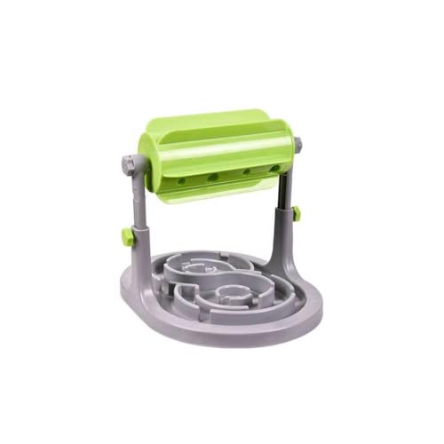 LIXSAZSE Pet Slow Feeder Spielzeug Wiederverwendbare Tierfutternapf Haushaltsrolle Interaktive, höhenverstellbare, waschbare, rutschfeste Schale LIXSAZSE Pet Slow Feeder Spielzeug Wiederverwendbare Tierfutternapf Haushaltsrolle Interaktive, höhenverstellbare, waschbare, rutschfeste Schale von LIXSAZSE