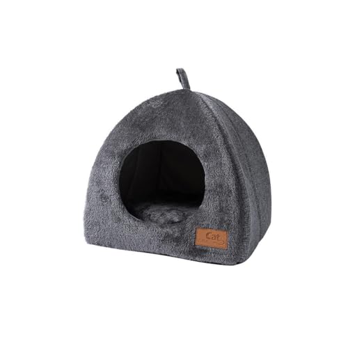 LIXSAZSE Plüsch und tragbares Polsterbett für Kaninchen, Welpen und Kätzchen. Haustierbedarf, Dunkelgrau, M LIXSAZSE Plüsch und tragbares Polsterbett für Kaninchen, Welpen und Kätzchen. Haustierbedarf, Dunkelgrau, M von LIXSAZSE
