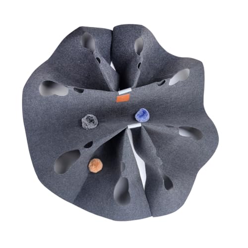 LIXSAZSE Strapazierfähige und langlebige Spielmatte für Katzenaktivitäten, langlebig, praktisch und tragbar, niedlich und praktisch für Haustiere, Kreisförmig grau, 100cm*100cm LIXSAZSE Strapazierfähige und langlebige Spielmatte für Katzenaktivitäten, langlebig, praktisch und tragbar, niedlich und praktisch für Haustiere, Kreisförmig grau, 100cm*100cm von LIXSAZSE
