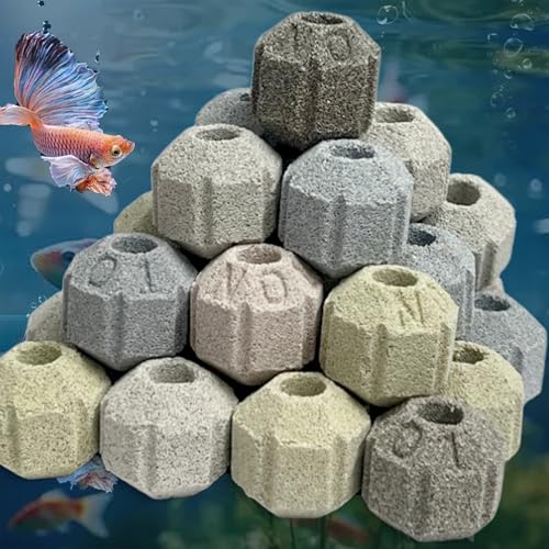 Bio-Medien für Aquarien, 1000 g, 1,0 kg Bio-Kugeln für Aquariumfilter und Teich, biologische Filtermedien für Süßwasser, Stickstoffentfernende Bio-Kugeln, Aquarium-Keramikmedien, mit Bio-Medien für Aquarien, 1000 g, 1,0 kg Bio-Kugeln für Aquariumfilter und Teich, biologische Filtermedien für Süßwasser, Stickstoffentfernende Bio-Kugeln, Aquarium-Keramikmedien, mit von LIYAOLI