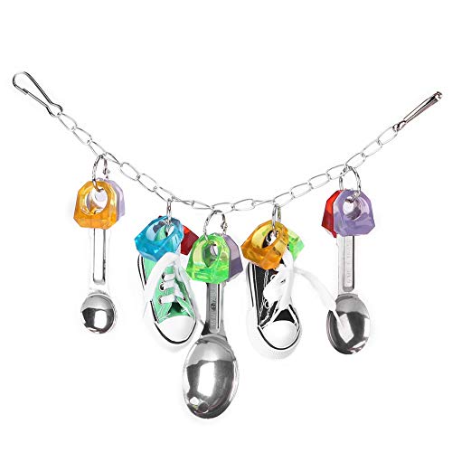 Colorful Plastic Parakeet Bird Chewing Playing Toys Loofah Toys Foraging Shredder Toy Cage Hanging Decoration for Small Medium Decorative Bird Cage Colorful Plastic Parakeet Bird Chewing Playing Toys Loofah Toys Foraging Shredder Toy Cage Hanging Decoration for Small Medium Decorative Bird Cage von LIYJTK