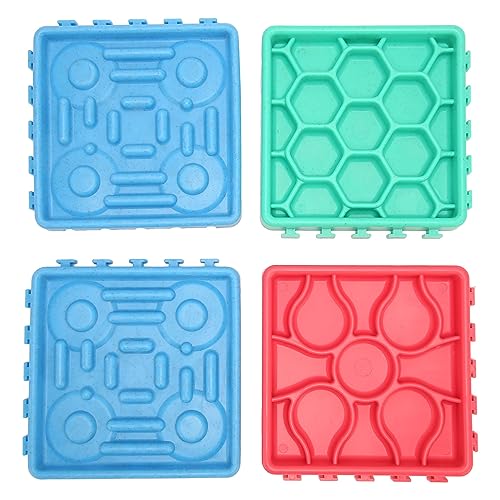 Hund Slow Feeding Matte Nicht -Slip -Angst -Linderung Abnehmbarer Haustier Langsamer Feeder -Lick -Lick -Pad mit Saugbeche zum Essen Hund Slow Feeding Matte Nicht -Slip -Angst -Linderung Abnehmbarer Haustier Langsamer Feeder -Lick -Lick -Pad mit Saugbeche zum Essen von LIYJTK