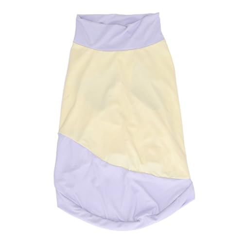 Hunde-Sonnenschutz-Tanktop, Kleidung, Sommer, weich, atmungsaktiv, Welpenweste, ärmelloses T-Shirt, dünn, Haustier, Shiba Inu, Teddy, Bichon, klein (M) von LIYJTK