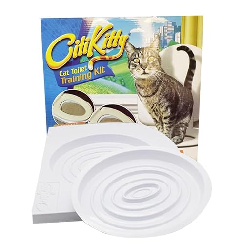 Katzen-Toiletten-Trainingsunterlage, Hunde-Toilettentrainer, Universell Einsetzbar, Wiederverwendbar, Für Katzen, Hunde, Haustiere(Farblich verpackt) von LIYJTK