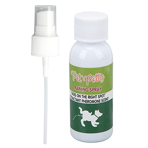 LIYJTK Töpfchen-Trainingsspray für Hunde, gesund, attraktiv, tragbar, für Welpenhilfe, 30 ml, Toilettenspray für Welpen und Hunde, Duftzug für Erwachsene von LIYJTK