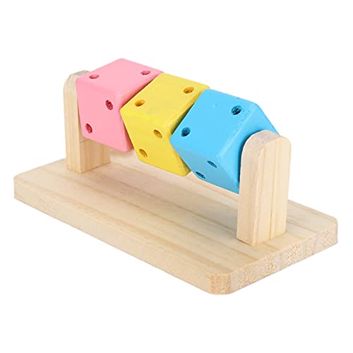 LIYJTK Verbessern Sie die Spielzeit Ihres Hamsters: Holzspielzeug mit knirschenden Zähnen für lustige Übungen und geistige Stimulation – verbessern Sie die Interaktion und Gesundheit LIYJTK Verbessern Sie die Spielzeit Ihres Hamsters: Holzspielzeug mit knirschenden Zähnen für lustige Übungen und geistige Stimulation – verbessern Sie die Interaktion und Gesundheit von LIYJTK
