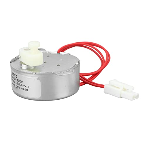 Synchroner Eierwendermotor, 4 W Hühnereierwender-Rotator-Inkubatormotor mit Anschluss für Hühner, Enten, Gänse, Vögel, Eierschlüpfen, Ersatz-Eierwendermotor (LIYJTKOw03j2N-13) von LIYJTK