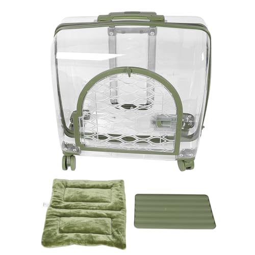 Transparente Haustierträger Retractable Rod tragbarer Katzenwagen Koffer Stummschatz für Reisen, das sonnige Panoramablick Katzen Hunde Kaninchen Transparente Haustierträger Retractable Rod tragbarer Katzenwagen Koffer Stummschatz für Reisen, das sonnige Panoramablick Katzen Hunde Kaninchen von LIYJTK