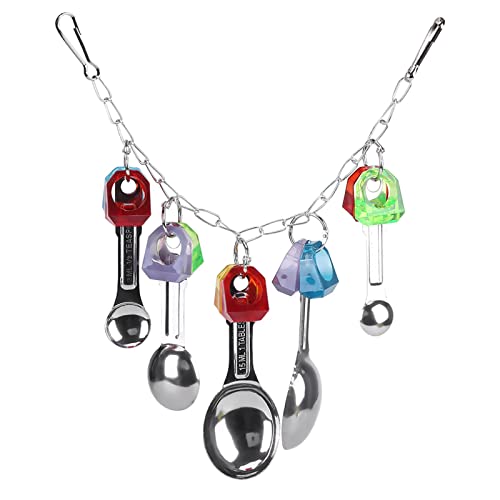 Vogelspielzeug, buntes Kunststoff-Papageienvogel-Kauspielspielzeug, Käfig-Hängespielzeug, Dekoration, Papageienvogel-Kauspielzeug für kleine und mittelgroße Vögel Vogelspielzeug, buntes Kunststoff-Papageienvogel-Kauspielspielzeug, Käfig-Hängespielzeug, Dekoration, Papageienvogel-Kauspielzeug für kleine und mittelgroße Vögel von LIYJTK