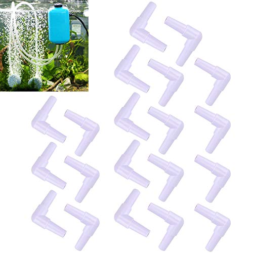 LIZEALUCKY Aquarium Air Pump Connectors 10pcs 3 Way Airline Tube Volume Adjust Control Valve Fish Tank Tee Connector Tubing for 0.2in Hose LIZEALUCKY Aquarium Air Pump Connectors 10pcs 3 Way Airline Tube Volume Adjust Control Valve Fish Tank Tee Connector Tubing for 0.2in Hose von LIZEALUCKY