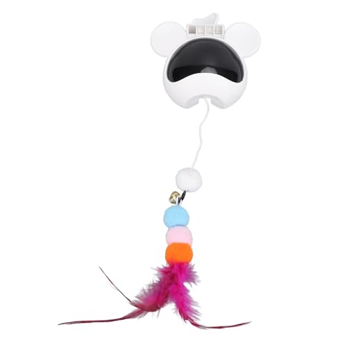 LIZEALUCKY Cat Interactive Toy Battery Battery Battery Turnable Seil elektrisches Plüschspielzeug für Haustier Unterhaltungs Tür Schreibtisch hängende Bauchmuskeln 175g LIZEALUCKY Cat Interactive Toy Battery Battery Battery Turnable Seil elektrisches Plüschspielzeug für Haustier Unterhaltungs Tür Schreibtisch hängende Bauchmuskeln 175g von LIZEALUCKY