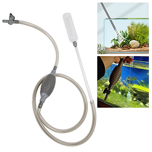 LIZEALUCKY Fish Tank Water Changer Vacuum Siphon Kit Aquarium Gravel CleanerFish Pump Long Nozzle Quick Cleaner for Changing and Filter Drain Replace LIZEALUCKY Fish Tank Water Changer Vacuum Siphon Kit Aquarium Gravel CleanerFish Pump Long Nozzle Quick Cleaner for Changing and Filter Drain Replace von LIZEALUCKY