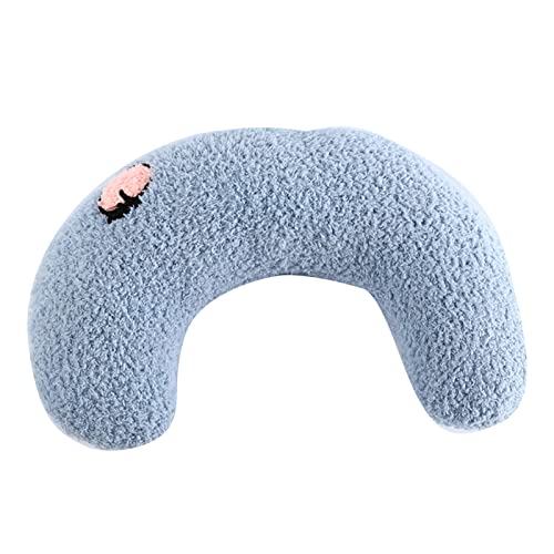 LIZEALUCKY Haustier Kissen für den Hals, bequem, schützt die Wirbelsäule, weiches U förmiges Design, kleines Haustier Kissen, Gelenkentlastung, Katzen, Hunde, maschinenwaschbar, zum Schlafen (Blau) LIZEALUCKY Haustier Kissen für den Hals, bequem, schützt die Wirbelsäule, weiches U förmiges Design, kleines Haustier Kissen, Gelenkentlastung, Katzen, Hunde, maschinenwaschbar, zum Schlafen (Blau) von LIZEALUCKY