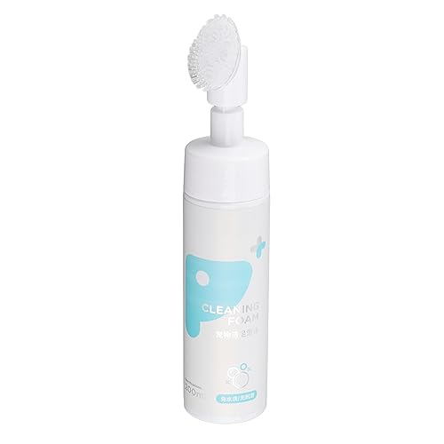 LIZEALUCKY Pfotenreiniger, Haustier-Fußreinigungsschaum, wasserloses Haustier-Shampoo mit Silikonbürste für Hunde und Katzen, Fußreinigung, Massagebürste, Pflegezubehör LIZEALUCKY Pfotenreiniger, Haustier-Fußreinigungsschaum, wasserloses Haustier-Shampoo mit Silikonbürste für Hunde und Katzen, Fußreinigung, Massagebürste, Pflegezubehör von LIZEALUCKY