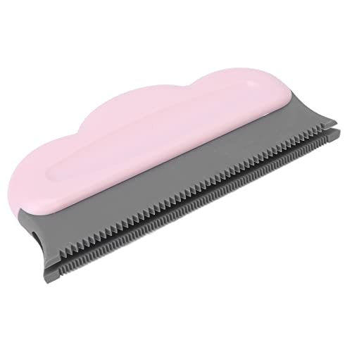 LIZEALUCKY Silikon-Reinigungsbürste, elastischer, weicher Kopf, bequemer Griff, Silikonmaterial, multifunktionale Reinigungsbürste zum Entfernen von Tierhaaren von Kleidung, Laken, (Rosa) von LIZEALUCKY