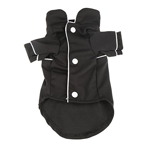 Pyjama für Welpen, Haustiere, Hunde, Kleiner Hund, Overall, Nachtwäsche, Kleidung, Hemd, Kostüm, Mantel, Haustierkleidung, Outfit, Katzenbekleidung, Hundepyjama, PJS, Yorkie für (L) von LIZEALUCKY